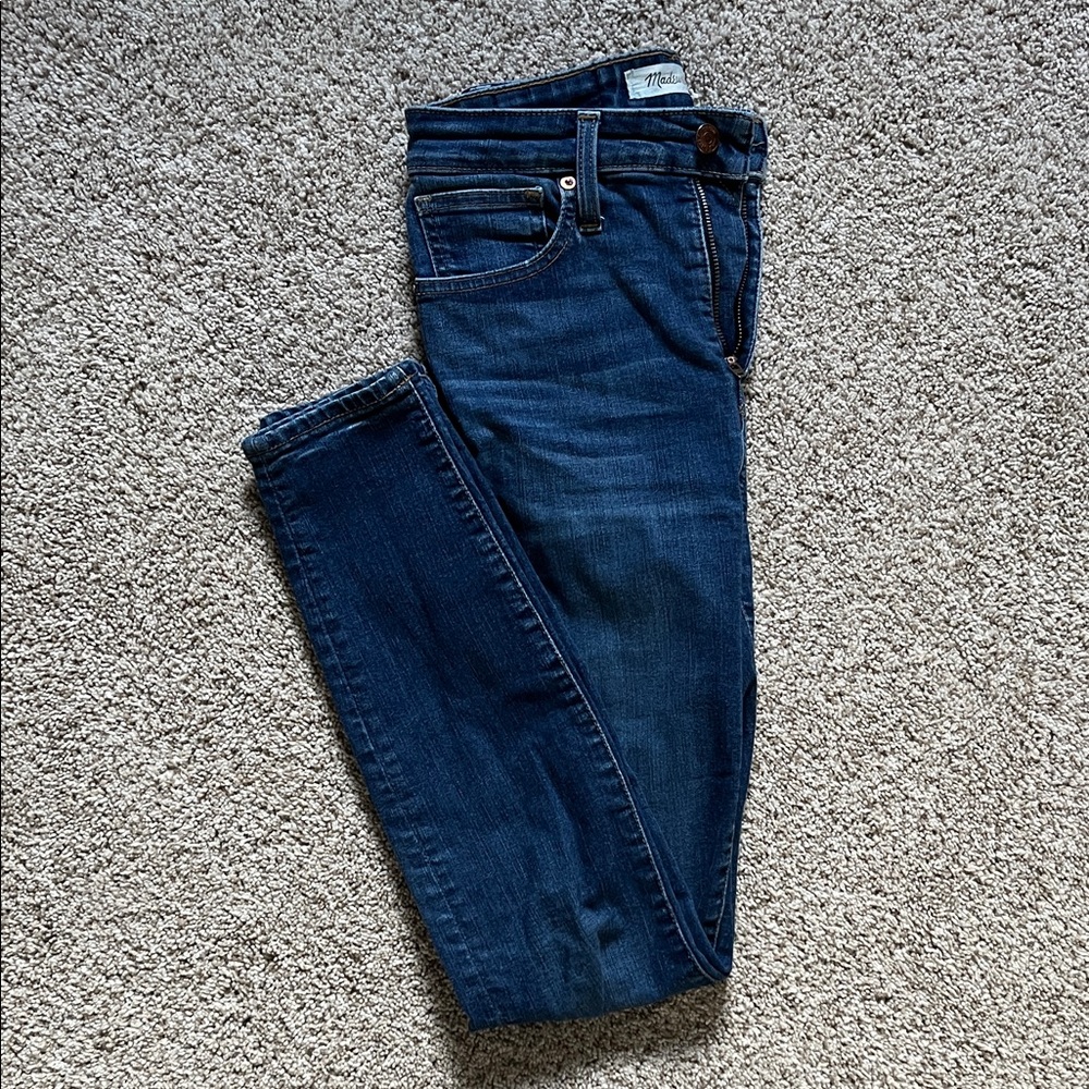 Madewell 10 Inch High Rise Curvy Skinny Jeans - Picture 2 of 7